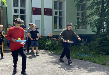 Подвижные игры на воздухе «Да здравствует лето!»